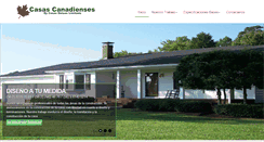 Desktop Screenshot of canadianhouses.cl